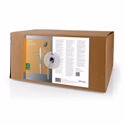Nedis CCBG8522GY305 câble de réseau Gris 305 m Cat6 F/UTP (FTP)