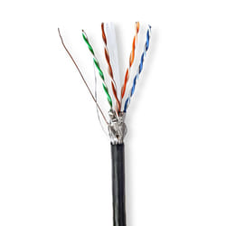 Nedis CCBG8594BK305S câble de réseau Noir 305 m Cat6 S/FTP (S-STP)