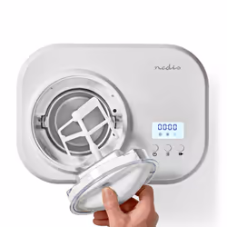 Nedis KAIM600CWT sorbetière Compresseur pour sorbetière 1 L 100 W Blanc - Vue supplémentaire 4