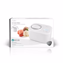 Nedis KAIM600CWT sorbetière Compresseur pour sorbetière 1 L 100 W Blanc - Vue supplémentaire 7