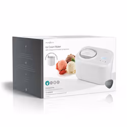 Nedis KAIM600CWT sorbetière Compresseur pour sorbetière 1 L 100 W Blanc - Vue supplémentaire 9