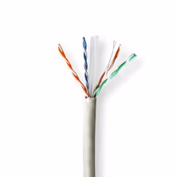 Nedis CCBG8525GY100S, 100 m, Cat6, U/UTP (UTP)