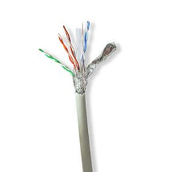 Nedis CCBG8528GY100 câble de réseau Gris 100 m Cat6 S/FTP (S-STP)