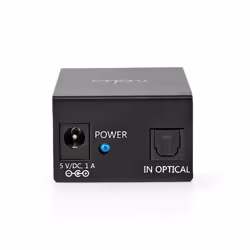 Nedis ASPL2512BK séparateur audio Noir