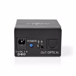 Nedis ASWI2512BK commutateur audio Noir - Vue supplémentaire 4