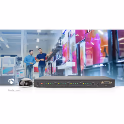 Nedis VMAT3494AT extension audio/video Émetteur et émetteur-récepteur AV Noir - Vue supplémentaire 9