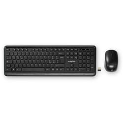 Nedis KBMCW100BKIT clavier Souris incluse RF sans fil QWERTY Italien Noir