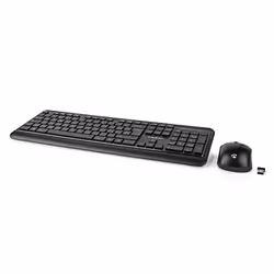 Nedis KBMCW100BKIT clavier Souris incluse RF sans fil QWERTY Italien Noir