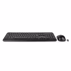 Nedis KBMCW100BKIT clavier Souris incluse RF sans fil QWERTY Italien Noir