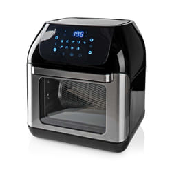 Nedis KAAFO300EBK friteuse Unique 12 L Autonome 1500 W Friteuse d’air chaud Noir