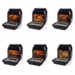 Nedis KAAFO300EBK Friteuse à air chaud 12L 1500W Noir - Vue supplémentaire 10