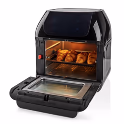 Nedis KAAFO300EBK Friteuse à air chaud 12L 1500W Noir - Vue supplémentaire 15