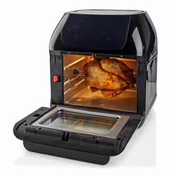 Nedis KAAFO300EBK Friteuse à air chaud 12L 1500W Noir - Vue supplémentaire 18