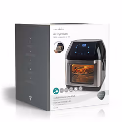 Nedis KAAFO300EBK Friteuse à air chaud 12L 1500W Noir - Vue supplémentaire 22