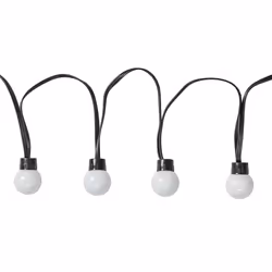 Nedis WIFILP02C48, Guirlande lumineuse décorative, Noir, IP65, Noir, 48 lampe(s), Module LED SMD