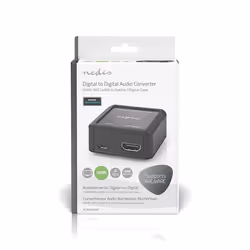 Nedis ACON3425AT convertisseur audio Noir - Vue supplémentaire 7