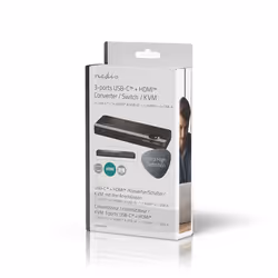 Nedis VCON6430AT commutateur vidéo HDMI - Vue supplémentaire 7