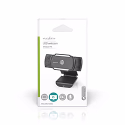 Nedis WCAM110BK webcam 5 MP 2592 x 1944 pixels USB 2.0 Noir - Vue supplémentaire 7
