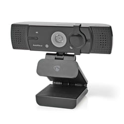 Nedis WCAM120BK webcam 8,3 MP 3840 x 2160 pixels USB 2.0 Noir