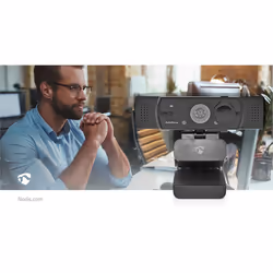Nedis WCAM120BK webcam 8,3 MP 3840 x 2160 pixels USB 2.0 Noir - Vue supplémentaire 11