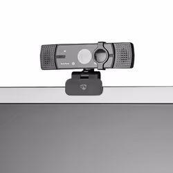Nedis WCAM120BK webcam 8,3 MP 3840 x 2160 pixels USB 2.0 Noir - Vue supplémentaire 7