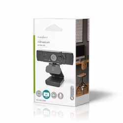 Nedis WCAM120BK webcam 8,3 MP 3840 x 2160 pixels USB 2.0 Noir - Vue supplémentaire 9