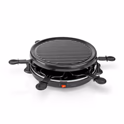 Nedis FCRA210FBK6 raclette 6 personne(s) 800 W Noir