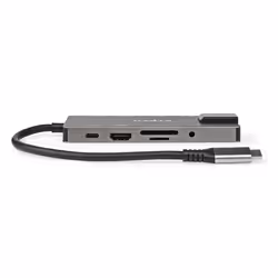 Nedis USB-Adapter | USB 3.2 Gen 1 | USB-C™ Female | HDMI™ Output / RJ45 Female / SD / 2x USB-C™ / 3,5 mm Female / 3x USB-A Fe ...