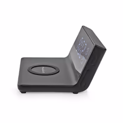 Nedis WCACQ20BK réveille-matin Réveil numérique Noir