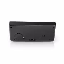 Nedis WCACQ20BK réveille-matin Réveil numérique Noir - Vue supplémentaire 4