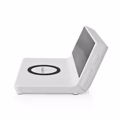 Nedis WCACQ20WT réveille-matin Réveil numérique Blanc
