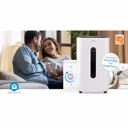 Nedis SmartLife 6,5 L 43 dB 420 W Blanc - Vue supplémentaire 8