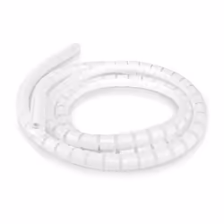 Nedis CMSW1922WT200, Support de câbles courbes, 2 m, Polyéthylène, Blanc
