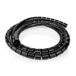 Nedis CMSW2832BK200 chemin de câble Support de câbles courbes Noir