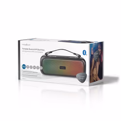 Nedis SPBB316BK enceinte portable Enceinte portable stéréo Noir 15 W - Vue supplémentaire 11