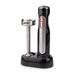 Nedis KAHB600BK, Mixeur de cuisine, 100 W, Noir, Argent