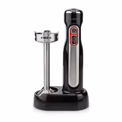 Nedis KAHB600BK blender Mixeur de cuisine 100 W Noir, Argent