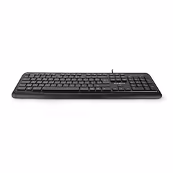 Nedis KBMU200BKBE clavier USB AZERTY Belge Noir