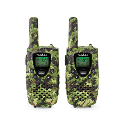 Nedis WLTK0810BK radio bidirectionnelle 8 canaux 446.00625 - 446.09375 MHz Vert