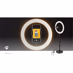 Nedis RLSTND200BK anneau d'éclairage 120 LED - Vue supplémentaire 14