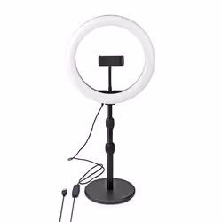 Nedis RLSTND200BK anneau d'éclairage 120 LED