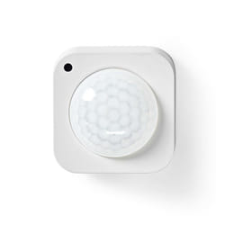 Nedis ZBSM20WT détecteur de mouvement Capteur infrarouge passif (PIR) Sans fil Plafond/mur Blanc