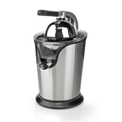 Nedis KAJC200SR Centrifugeuse Presse-agrumes 100 W Aluminium, Noir