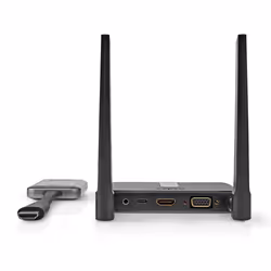 Nedis VTRA3460GY extension audio/video Émetteur et récepteur AV Gris