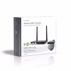 Nedis VTRA3460GY extension audio/video Émetteur et récepteur AV Gris - Vue supplémentaire 6