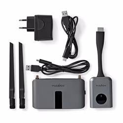 Nedis VTRA3460GY extension audio/video Émetteur et récepteur AV Gris - Vue supplémentaire 7