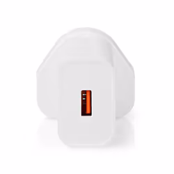 Nedis WCQC302AWTUK chargeur d'appareils mobiles Universel Blanc Secteur Charge rapide Intérieure