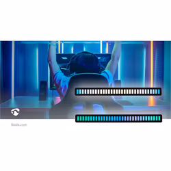 Nedis GALDP110BK lumière décorative Boîte lumineuse Noir 64 lampe(s) LED - Vue supplémentaire 12