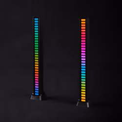 Nedis GALDP110BK lumière décorative Boîte lumineuse Noir 64 lampe(s) LED - Vue supplémentaire 7