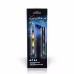 Nedis GALDP110BK lumière décorative Boîte lumineuse Noir 64 lampe(s) LED - Vue supplémentaire 8
